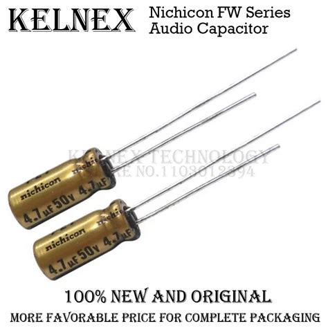 Pcs Nichicon Fw Series Electrolytic Capacitors Hifi Audio Capacitor