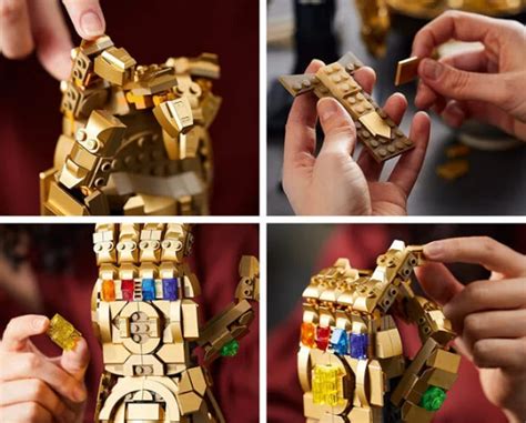 LEGO Lanza El Guantelete Del Infinito De Thanos Geekalia