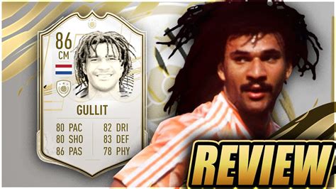 Icon 86 Rated Ruud Gullit Player Review Fifa 22 Ultimate Team He Is