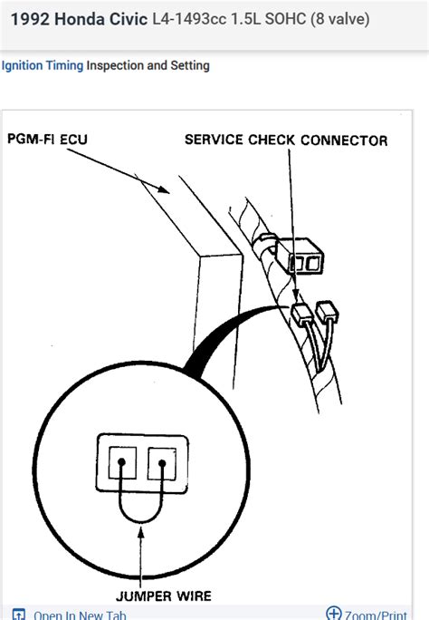 1992 Honda Civic Ignition Timing Marks Engine Problem 1992 Honda