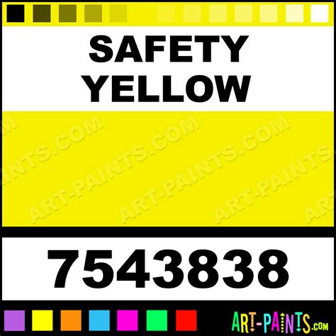 Safety Yellow High Performance Enamel Paints - 7543838 - Safety Yellow ...