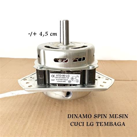 Jual Dinamo Spin Motor Pengering Mesin Cuci Lg Tembaga Bearing