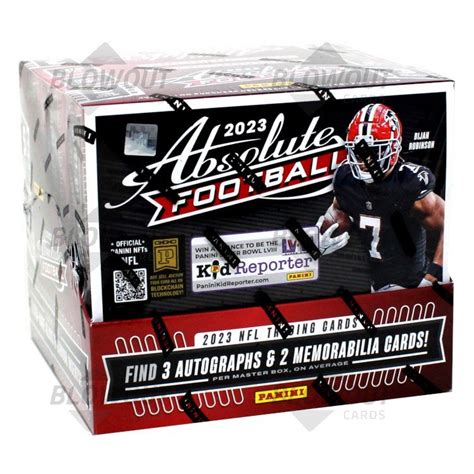 Panini Absolute Football Hobby Box