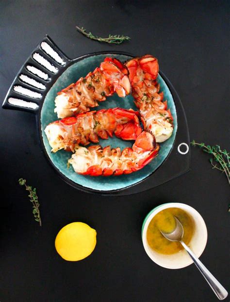 Lemon Butter Grilled Lobster Tails – What Great Grandma Ate