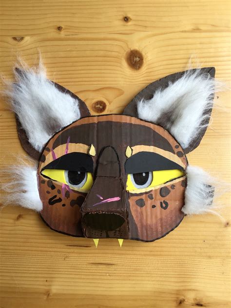 Therianotherkin Toony Hyena Mask Etsy