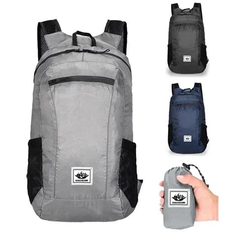 Mochila Ultraleve Para Homens E Mulheres Leve Port Til Dobr Vel Imperme