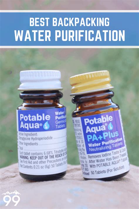 5 Best Water Purification Tablets In 2020 99Boulders