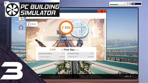 Pc Building Simulator Benchmark Con Dmark Ps Espa Ol Youtube