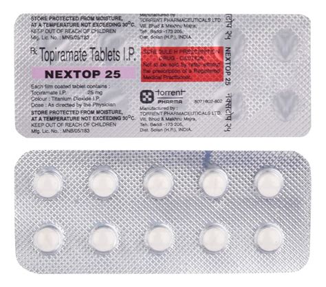 Nextop 25 Strip Of 10 Tablets Health And Personal Care