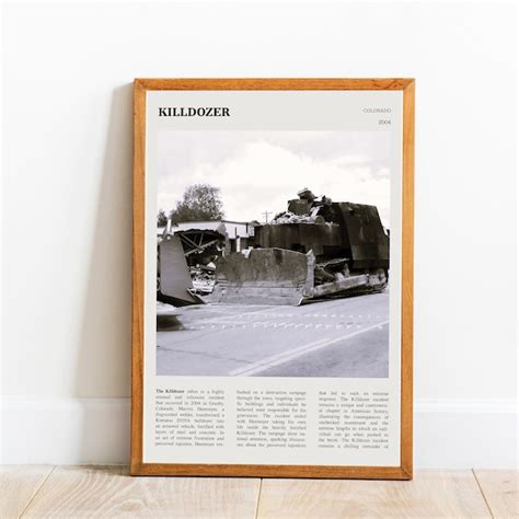 Killdozer Art Etsy