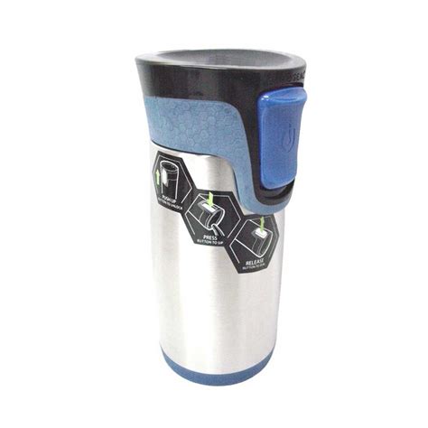 Contigo Cantimplora Termo Botella Aria Ml Acero Inoxidable Azul