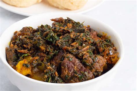 Nigerian Afang Soup Recipe · eat well abi