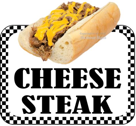 Cheese Steak Sub Decal Food Truck Concession Vinyl Sticker V Harbour