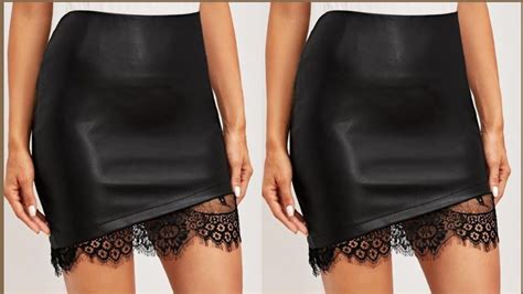 Very Awesome And Cool Short Trendy Office Wear Leather Mini Skirts