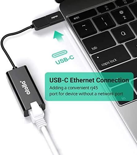 Ethernet адаптер ATOLLA USB 3 0 на RJ45 Gigabit LAN 1000 Мбіт с