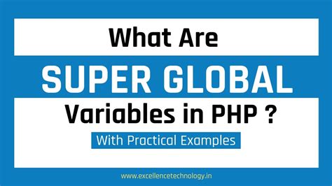 What Are Super Global Variables In Php Php Tutorial For Beginners In