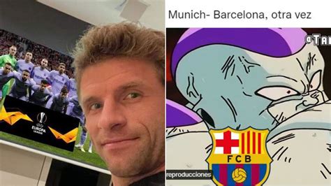 Memes De Barcelona Y Robert Lewandowski Tras Integrar Grupo Con Bayern Munich En Champions