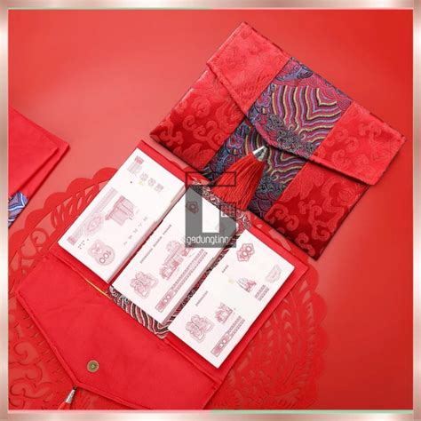 Jual Dompet Angpao Angpau Ampau Hongbao Ampao Amplop Kain Kertas Merah