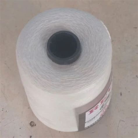 Raw White 2000 Meter Revo Polyester Bag Closing Thread Packaging Type