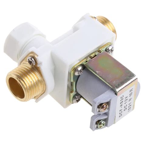 12V N C nueva DC 0 0 8MPa 1 2 válvula solenoide eléctrica para agua y