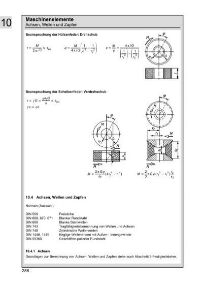 Maschinenelemente Achs