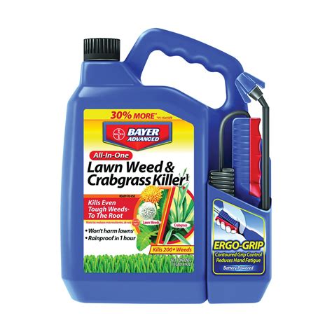 Bioadvanced 704138a Weed And Crabgrass Killer Liquid Blackbrown 13