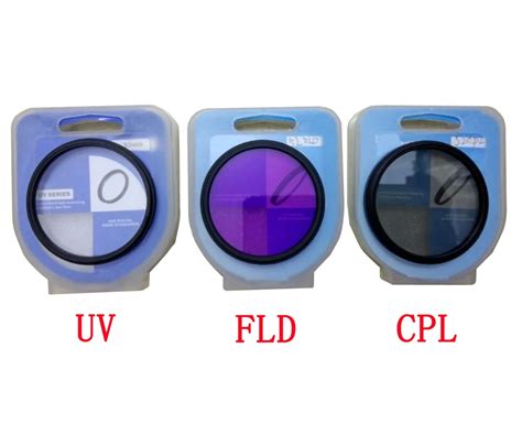 3 ü 1 arada 37 40 5 43 46 49 52 55 58 62 67 72 77mm lens uv fld cpl