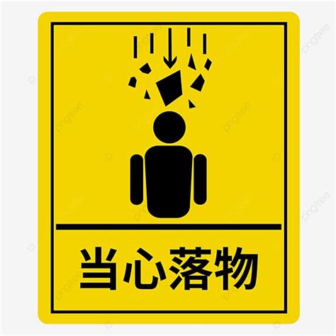 beware sign clipart hd png beware  falling objects safety sign