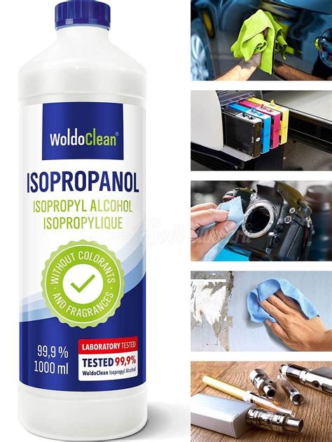 Isopropanol 99 9 Isopropylalkohol IPA 1000 Ml WoldoClean