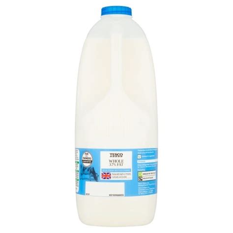 Tesco Whole Milk 2272l4 Pints Tesco Groceries