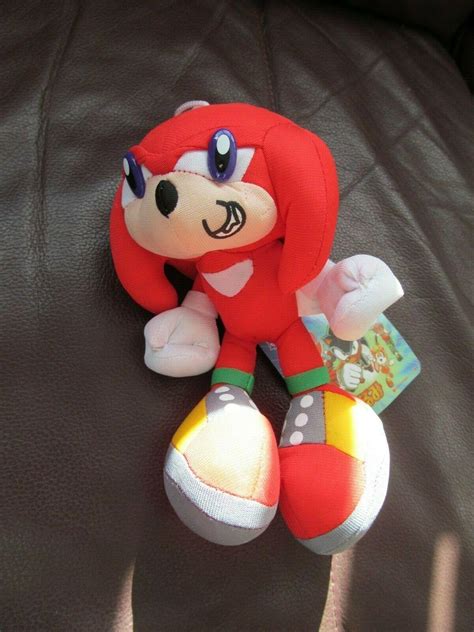 Sonic The Hedgehog Knuckles Plush 7" Inches(NEW) | #3768262351