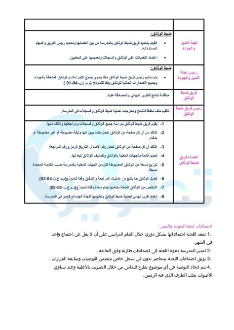 نموذج اجتماع لجنة التوجيه والارشاد Malaynesra