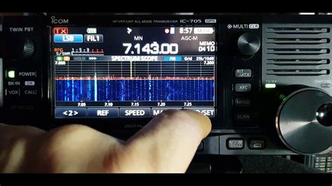 Icom Ic Scope Settings Make Stations Stand Out Youtube