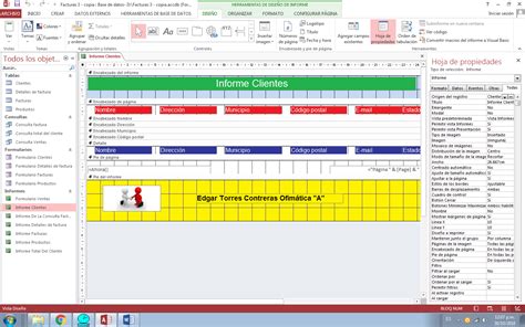 Diseña Y Gestiona Bases De Datos Ofimáticas Base De Datos Informes