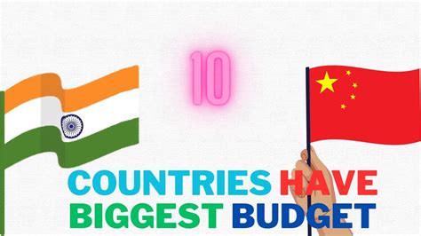 10 Countries Have Biggest Budget Knowledge Facts Countries