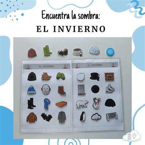 ENCUENTRA LA SOMBRA EL INVIERNO ARASAAC Materiales CAA