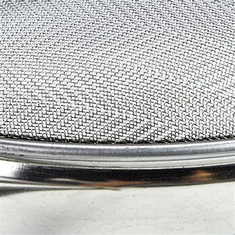 Gonioa Stainless Steel Double Sieve Honey Strainer Double Bee Sieve