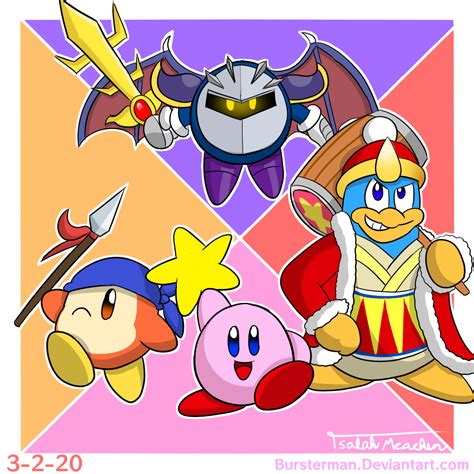 Kirby and friends by bursterman on DeviantArt