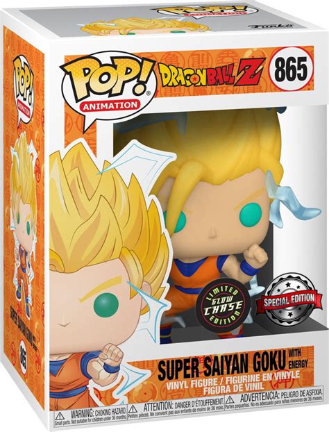 Funko POP Animation Dragon Ball Z Super Saiyan Goku With Energy Glow