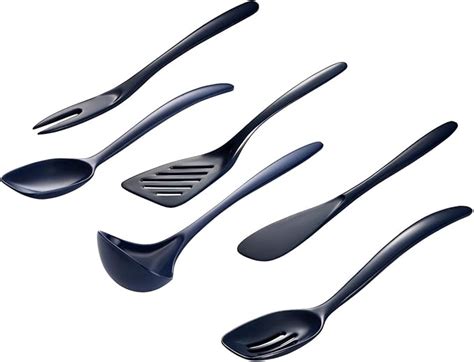 Amazon Hutzler Melamine Mini Utensils Small Cobalt Blue