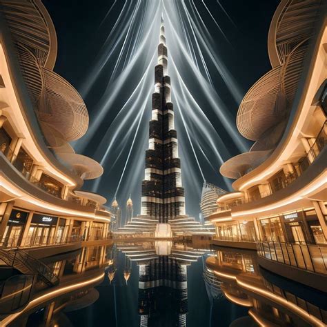 Burj Khalifa Night Stock Photos, Images and Backgrounds for Free Download