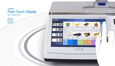 CAS CL 7200 All In One Multimedia Label Printing Scale