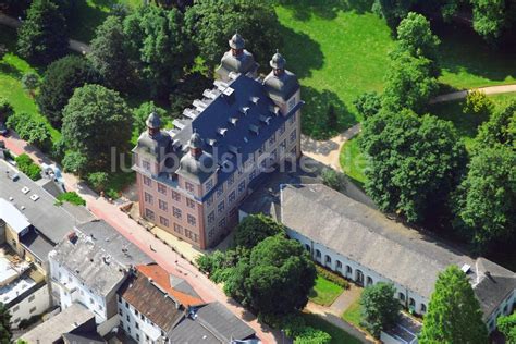 Luftbild Bad Ems Karlsburg Palais Haus der vier Türme in Bad Ems