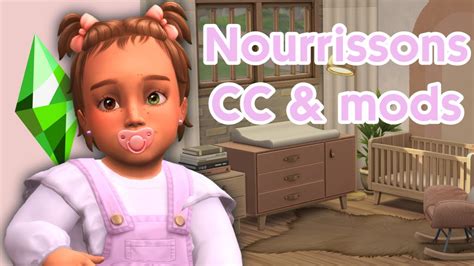 Meilleurs Cc Mods Pour Les Nourrissons Cc Sims Youtube