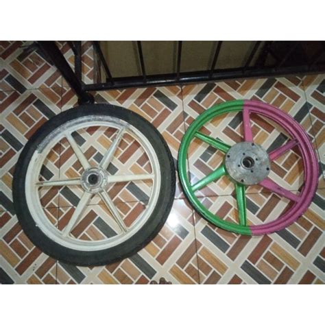 Jual Velg Palang Megapro Primus Ring Set Depan Belakang Kondisi