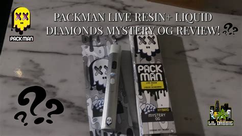 Packman Live Resin Liquid Diamonds Mystery Og Review Youtube