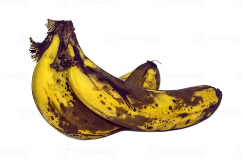 Rotten Banana Isolated On White Background 9289049 Stock Photo At Vecteezy