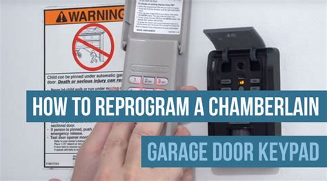 How To Reset A Clicker Garage Door Opener Keypad Dandk Organizer