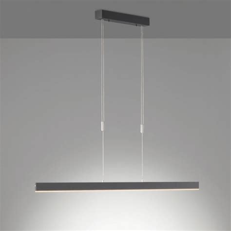 Suspension LED Réglable en hauteur Variateur de couleur Largeur 140 cm