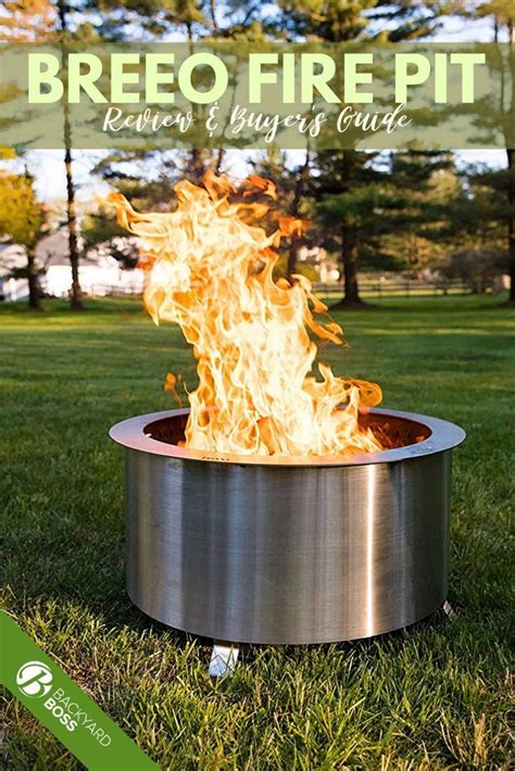 Experience The Ultimate Smokeless Fire Pit BREEO Double Flame